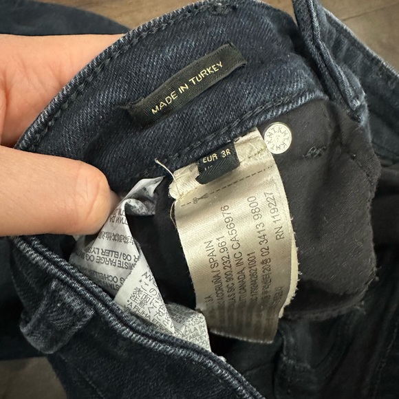 Massimo Dutti Dark Blue Indigo Skinny Jeans - Size 26 - Picture 4 of 14